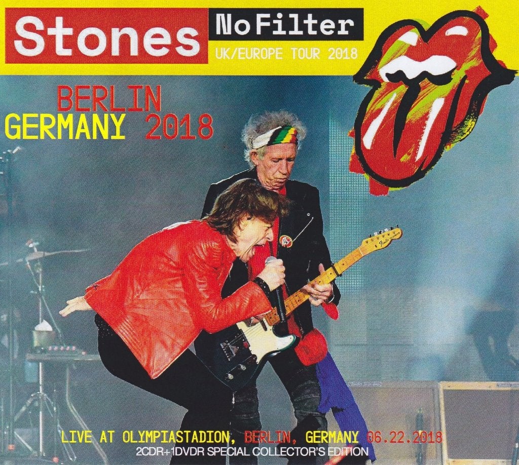 Rolling Stones live at olympiastadion, berlin, germany 2018, Alle leeftijden, Verzenden, Nieuw in verpakking, Concert