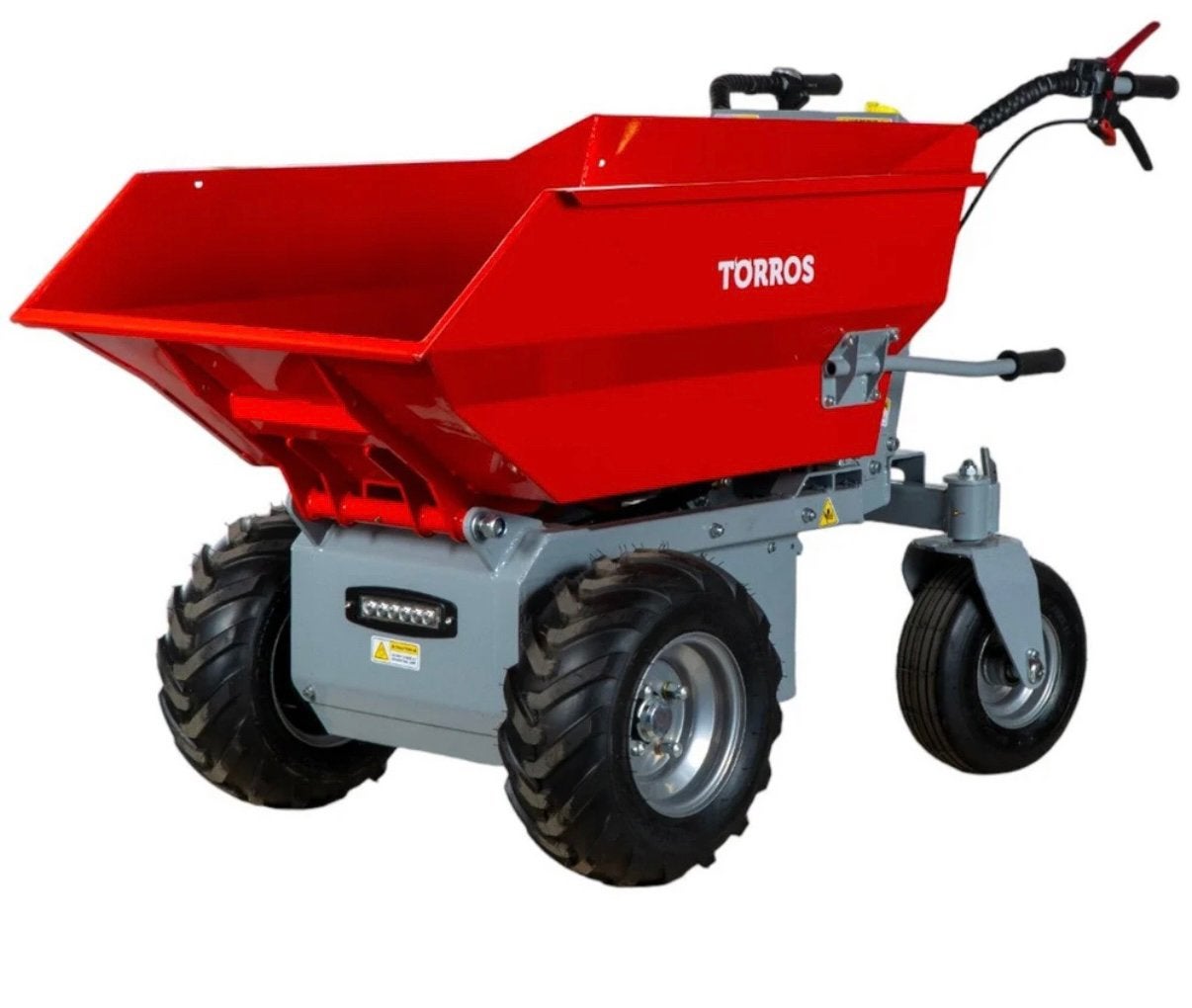 Elektrische dumper 500kg 216 liter met manueel kippen,, Tuin en Terras, Ophalen, T, T, Zo goed als nieuw