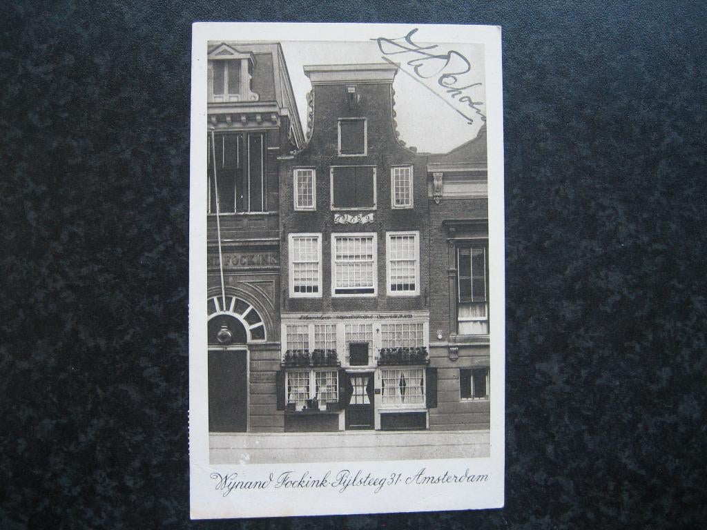 AMSTERDAM Proeflokaal Wijnand Fockink zegels 500-503, Ophalen of Verzenden, 1940 tot 1960, Noord-Holland