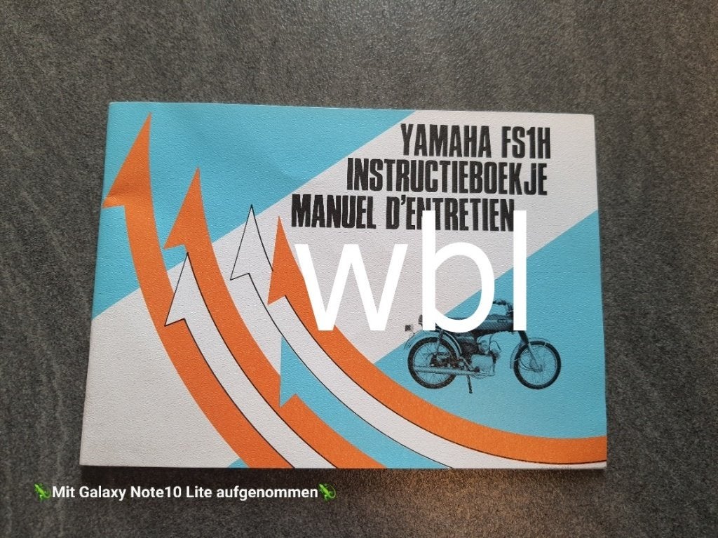 Yamaha FS1 Gebruikershandleiding, Verzenden, Nieuw