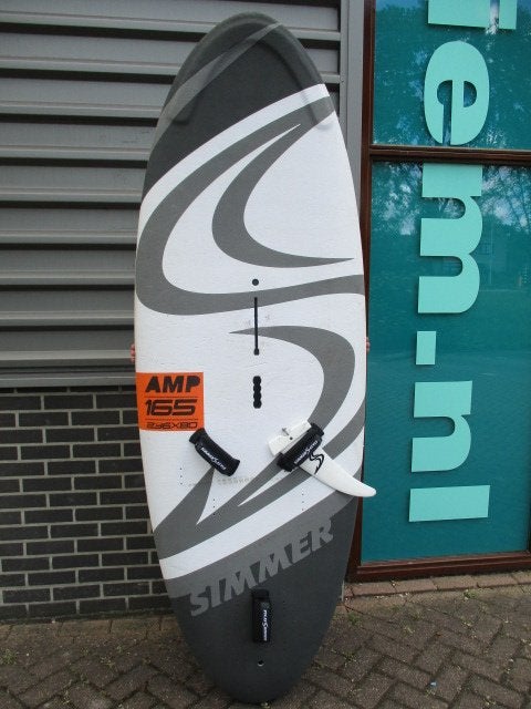 SIMMER AMP 165 liter BEGINNERS WINDSURFBOARD, Watersport en Boten, Windsurfen, Ophalen, Gebruikt, Minder dan 250 cm, Overige typen