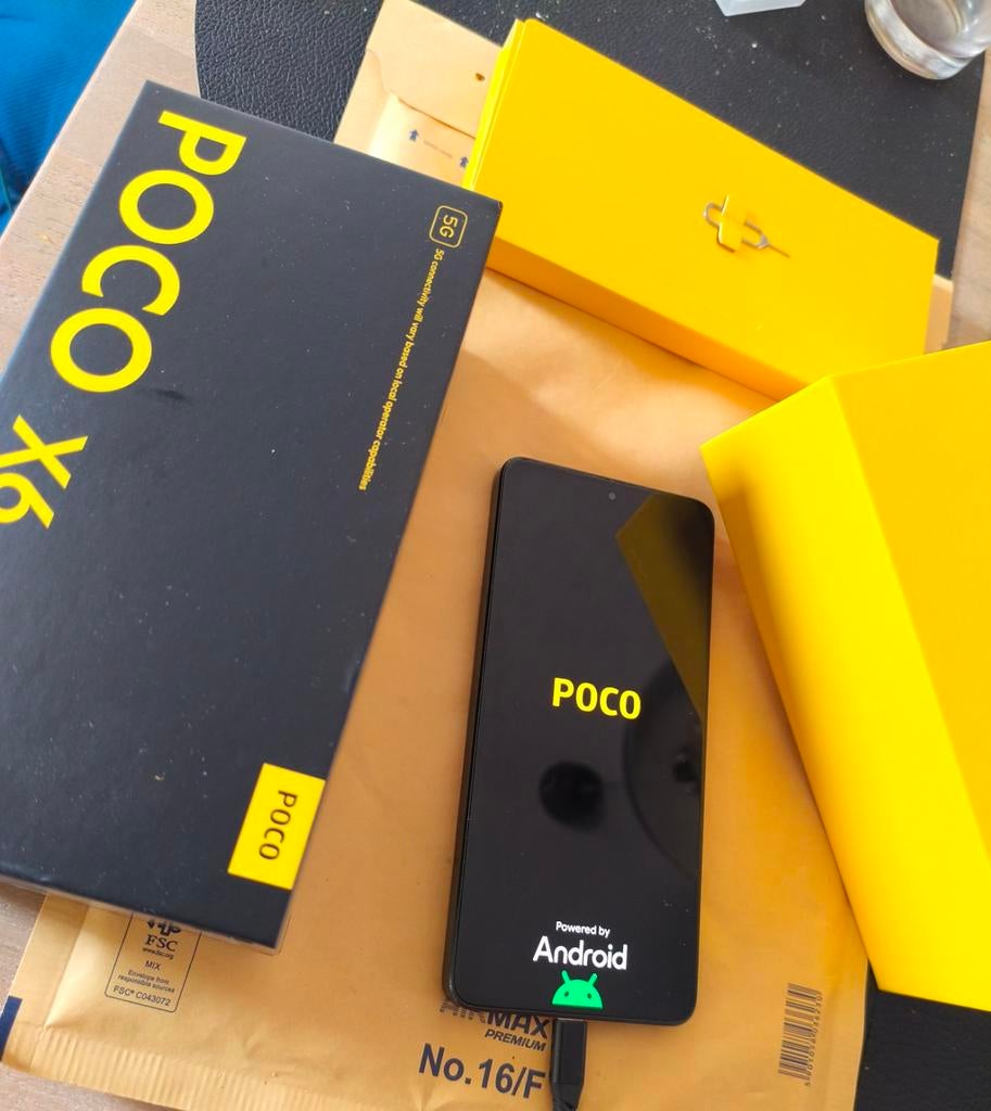 POCO X6 5G Zwart - 256GB/12GB - Zo goed als nieuw, Ophalen of Verzenden, Zo goed als nieuw, Zonder simlock, Zonder abonnement