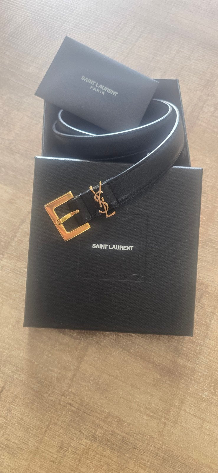 Saint Laurent YSL riem maat 75, Kleding | Dames, Riemen en Ceinturen, Minder dan 3 cm, Minder dan 80 cm, Ophalen of Verzenden