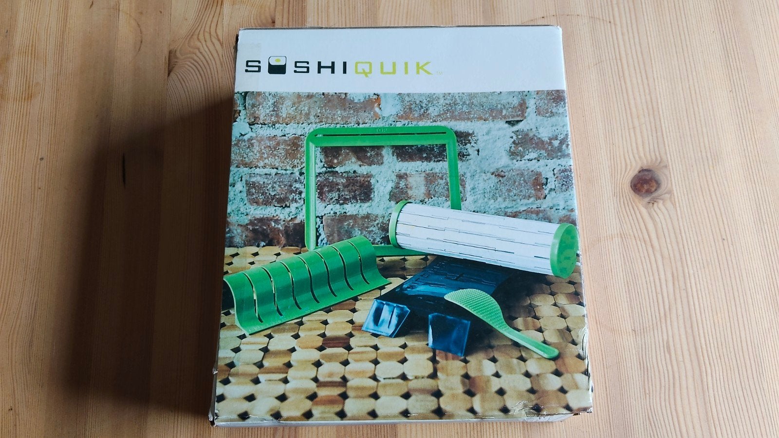 sushi set met handige hulpmiddelen, Ophalen of Verzenden, Zo goed als nieuw