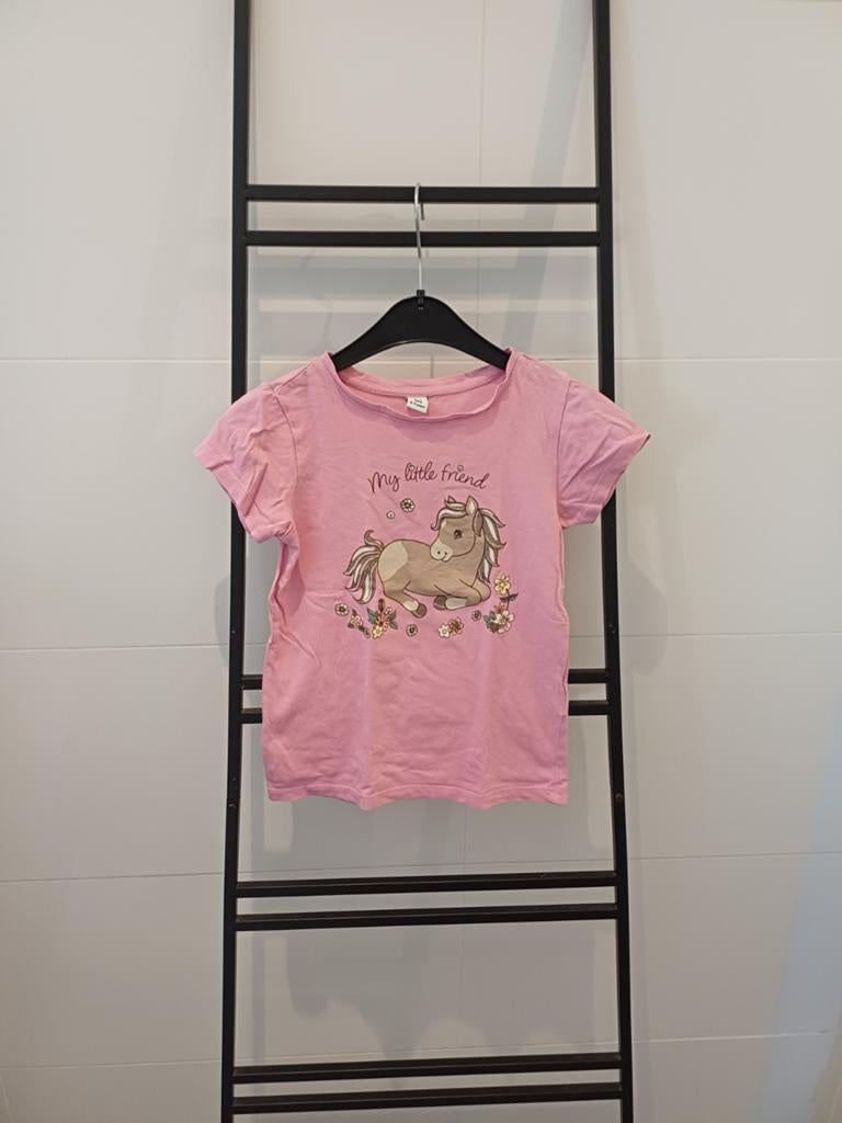 Dopodopo t-shirt, maat 122 (6/7 jaar), Gebruikt, Meisje, Ophalen of Verzenden, Dopodopo