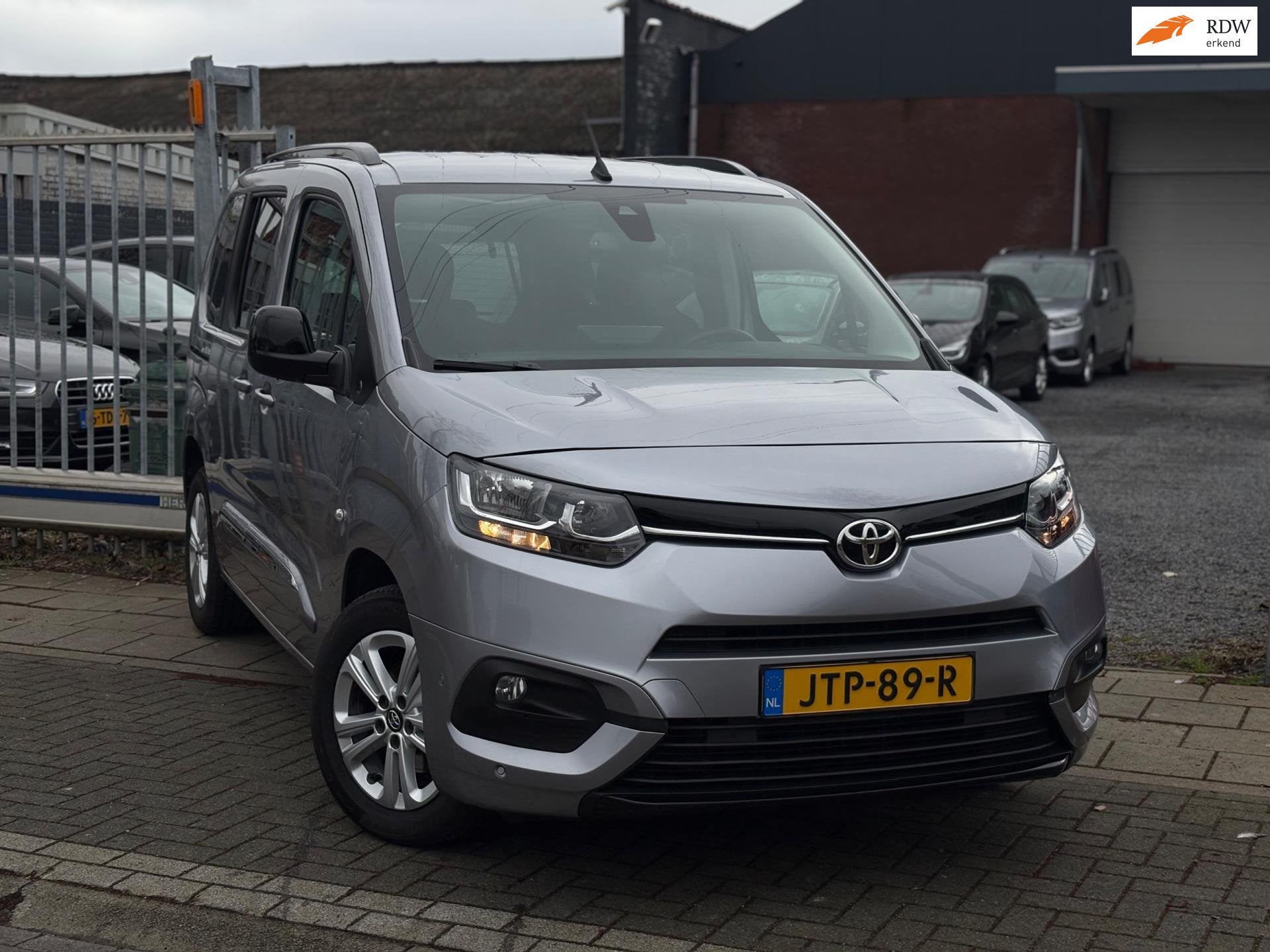Toyota Proace City Verso 1.2 Turbo Team D | Navigatie | A.Ca, Voorwielaandrijving, Stof, Gebruikt, Bedrijf