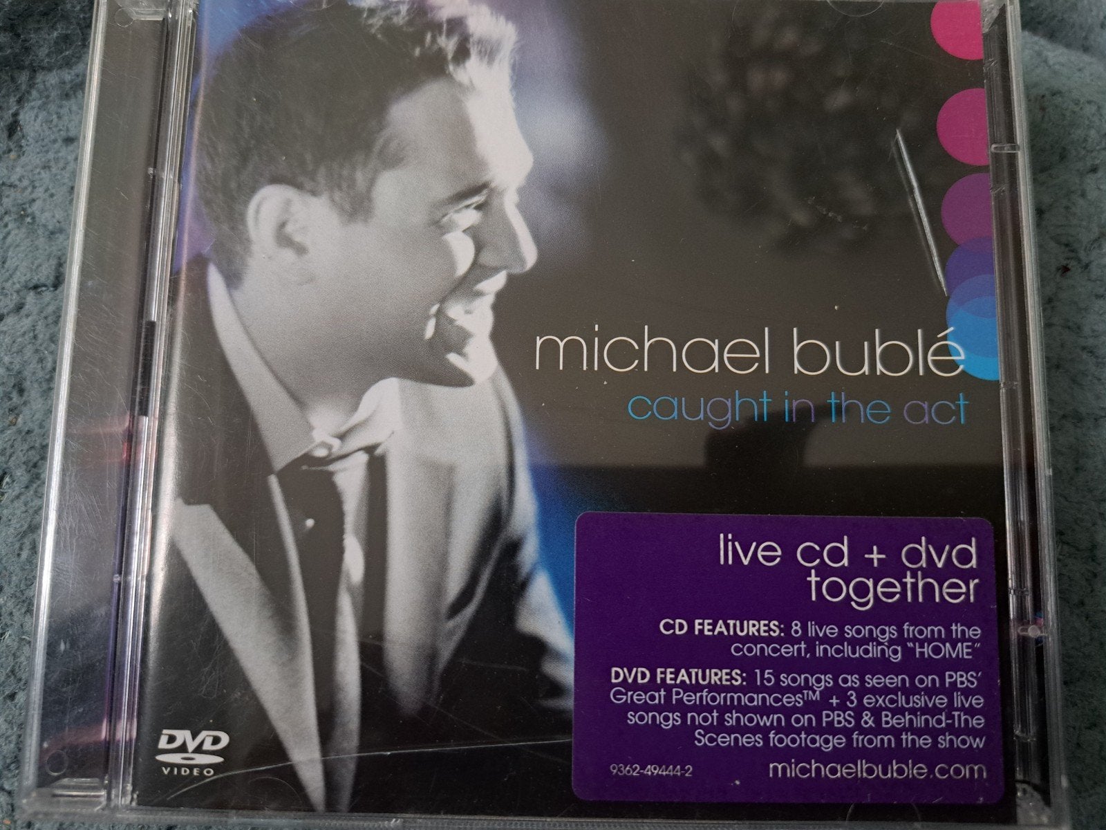 CD en DVD Michael bublé-Caught in the act (nooit afgespeeld), Alle leeftijden, Ophalen of Verzenden, Zo goed als nieuw