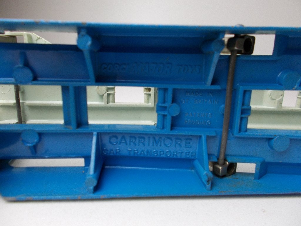 1958 Corgi MajorToys 1101 BEDFORD CARRIMORE CARTRANSPORTER A, Ophalen of Verzenden, Zo goed als nieuw, Bus of Vrachtwagen, Corgi