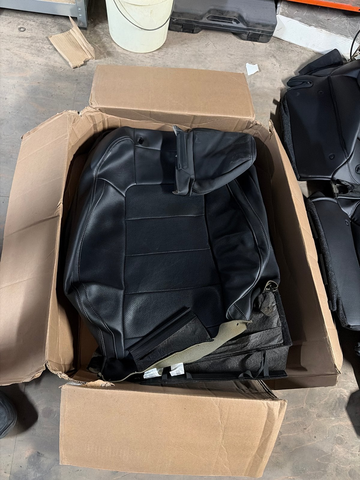 Originele lederen set Mustang 2015-2019 - Zwart, Ophalen, Gebruikt, Ford