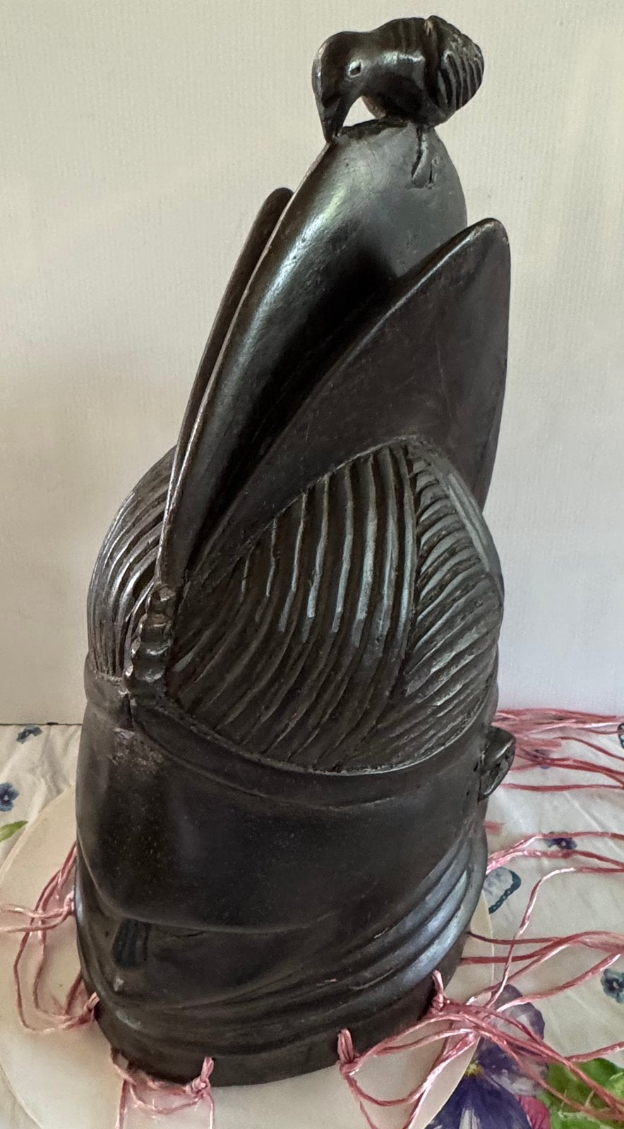 Sierra Leone - masker voor initiatie meisjes, Handgemaakt, Hout, Vrouw, Overige stijlen