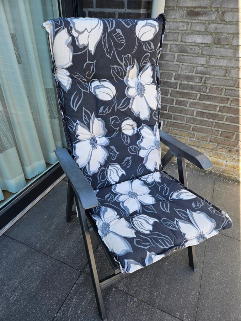 Nieuw! 4 Royal Patio tuinstoelkussens, Ophalen