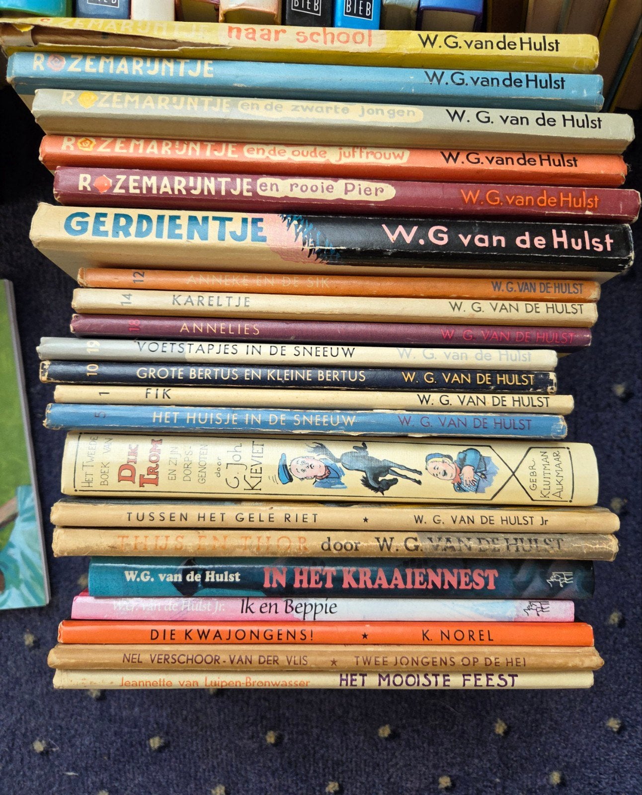 Verzameling kinderboeken van W.G. van de Hulst, Ophalen of Verzenden, Gelezen, W.G. van de Hulst, Fictie algemeen