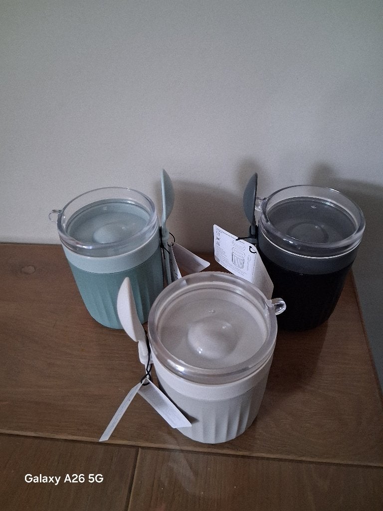 Yoghurt bekers, Overige kleuren, Nieuw, Ophalen of Verzenden, Bak of Kom