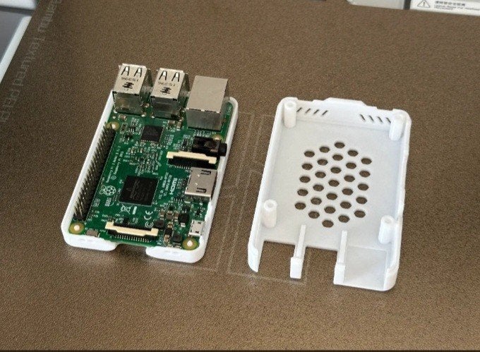 3D geprinte behuizing voor Raspberry Pi 5, Ophalen of Verzenden