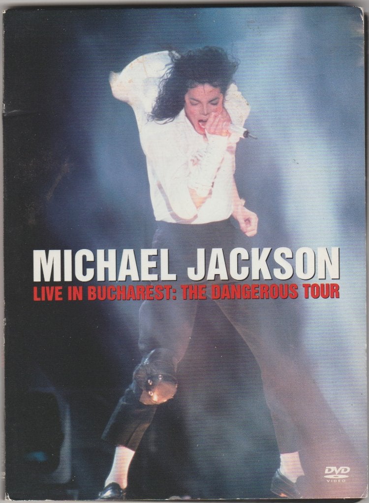 DVD Michael Jackson - Live In Bucharest-The Dangerous Tour, Ophalen, Engels, Alle leeftijden, Zo goed als nieuw
