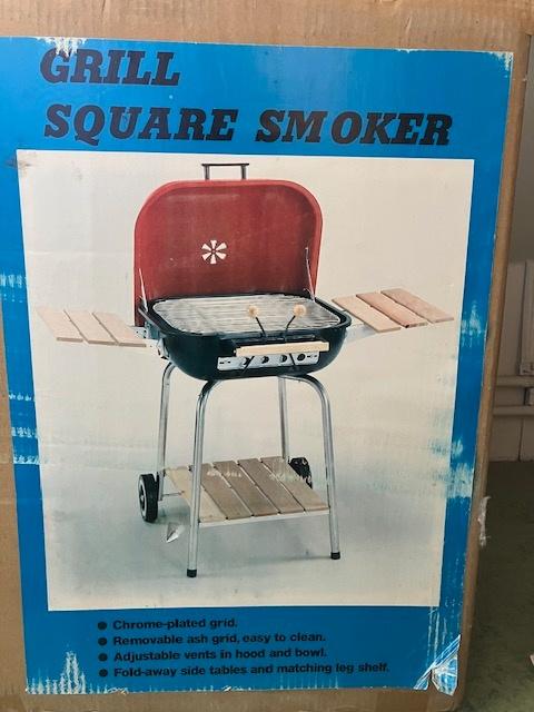 Grill Square Smoker, Tuin en Terras, Houtskoolbarbecues, Ophalen, Nieuw, Onbekend