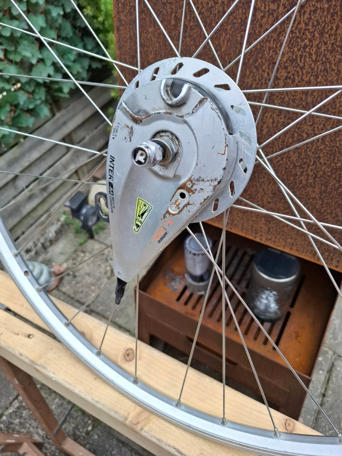 28 inch voorwiel, Ophalen, Gebruikt, Elektrische fiets, Wiel