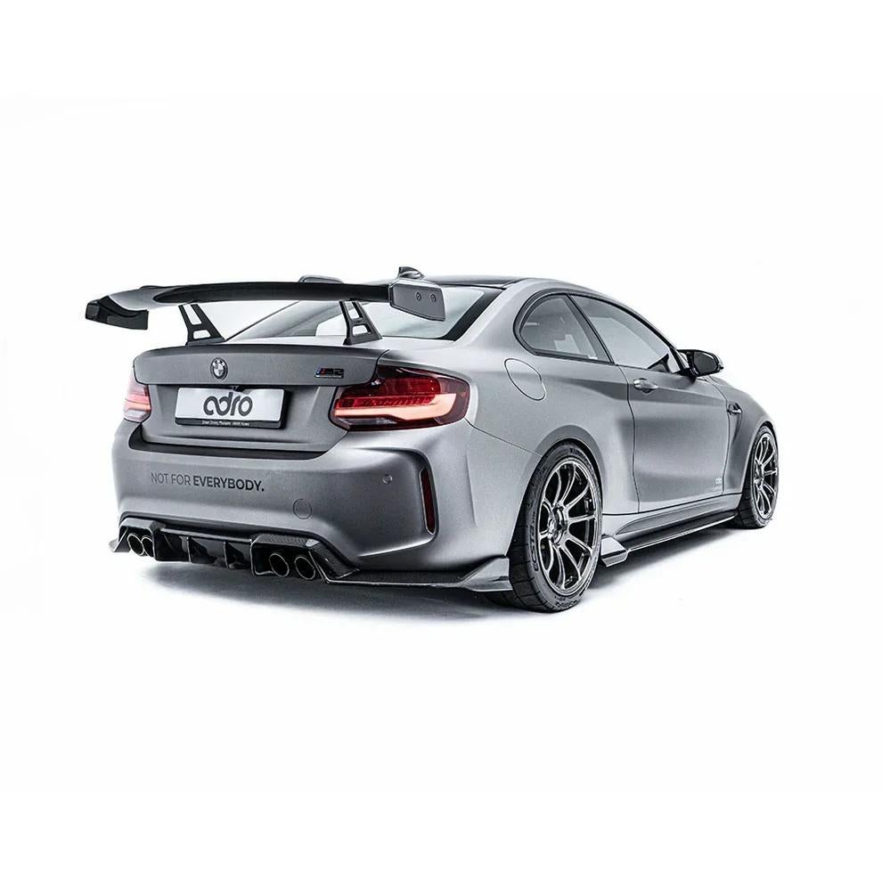 ADRO AT-R1 Swan Neck Wing carbon spoiler - BMW F87 M2, Ophalen of Verzenden