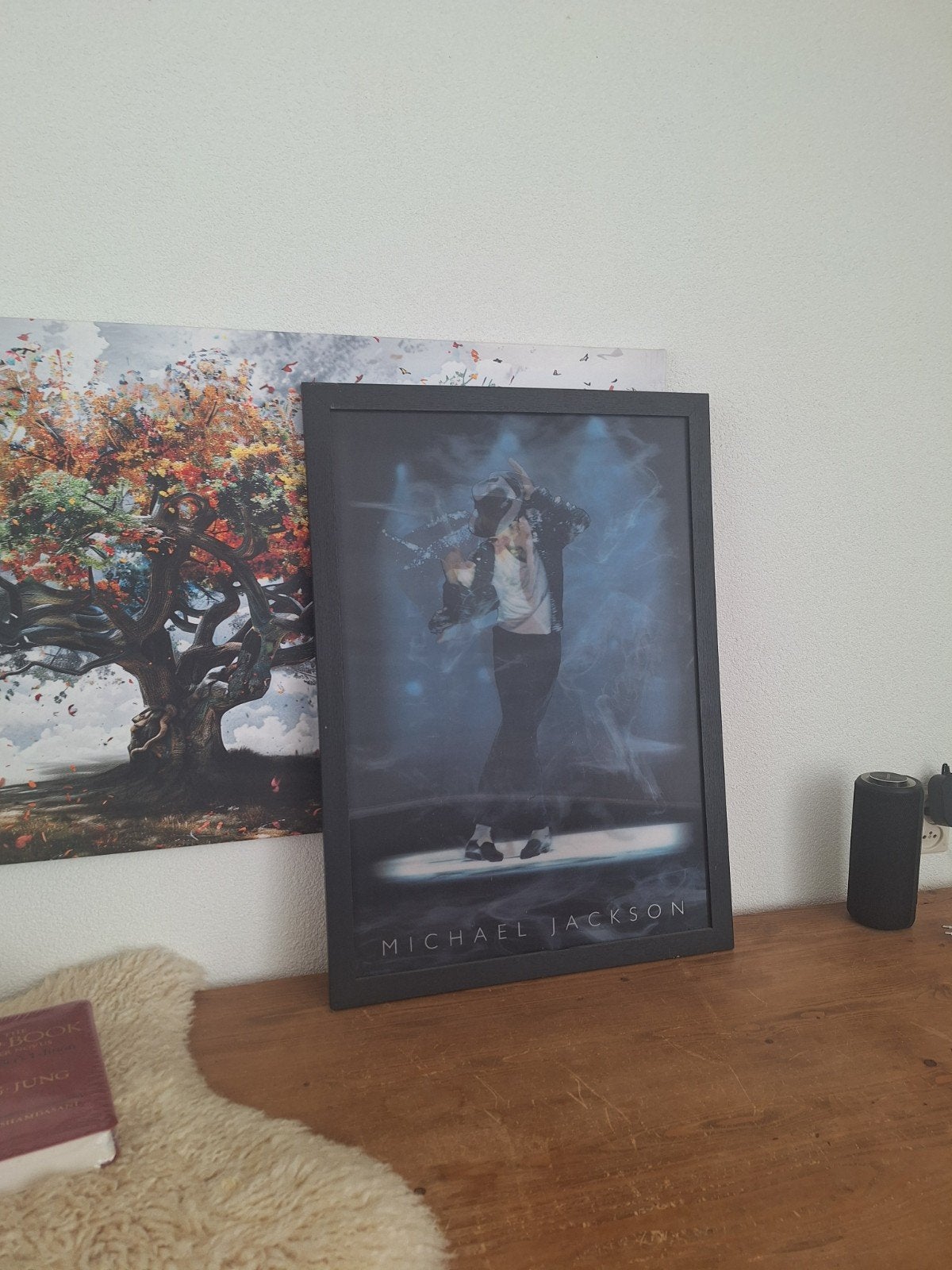 Supergave 3D Michael Jackson poster!, Ophalen, 50 – 75, Minder dan 50 cm, Gebruikt