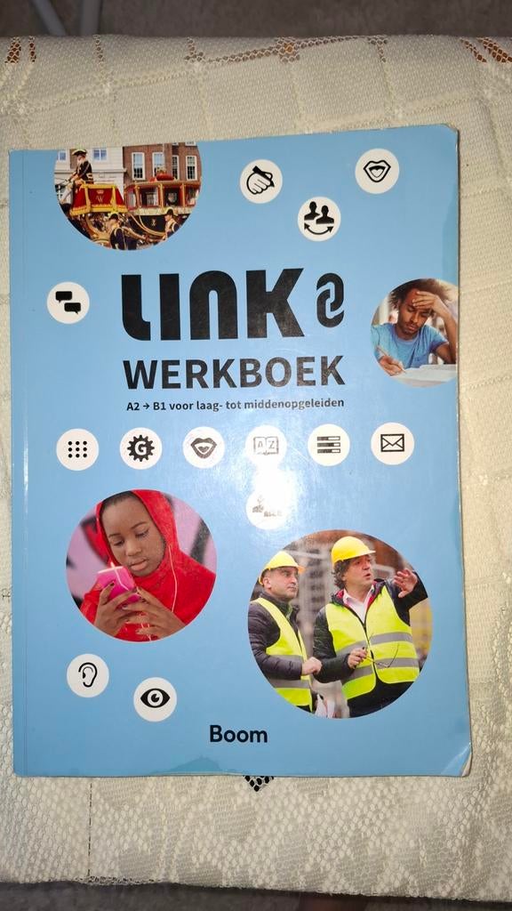 Link 2 Werkboek A2 -> B1 voor laag- tot middenopgeleiden, Boeken, Gelezen, Boom, Ophalen of Verzenden, Alpha