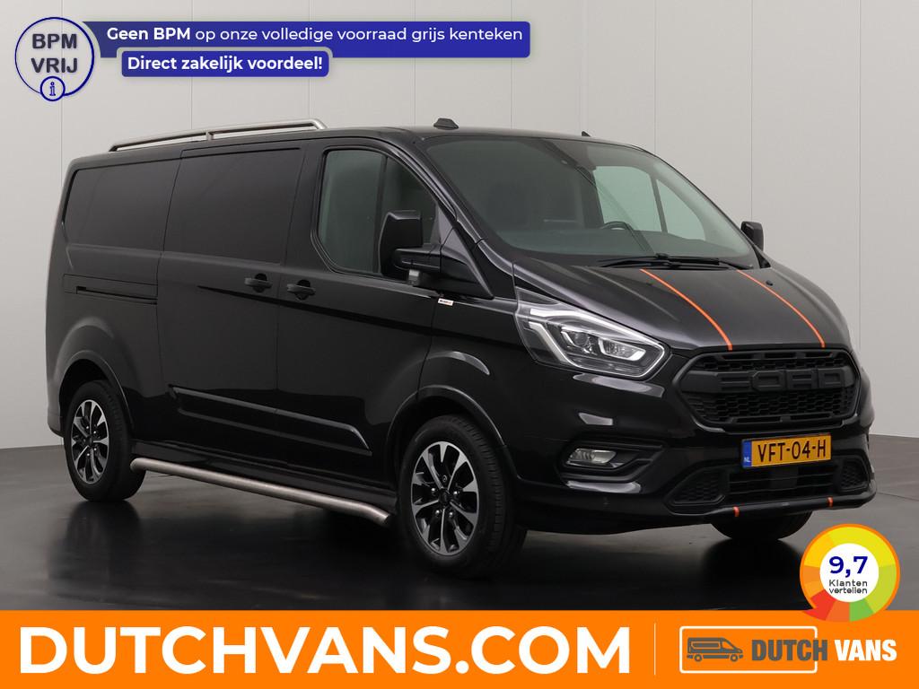 Ford Transit Custom 2.0TDCI 185PK Lang Sport Unlimited | Nav, Auto's, Bestelauto's, Te koop, ABS, Achteruitrijcamera, Airconditioning