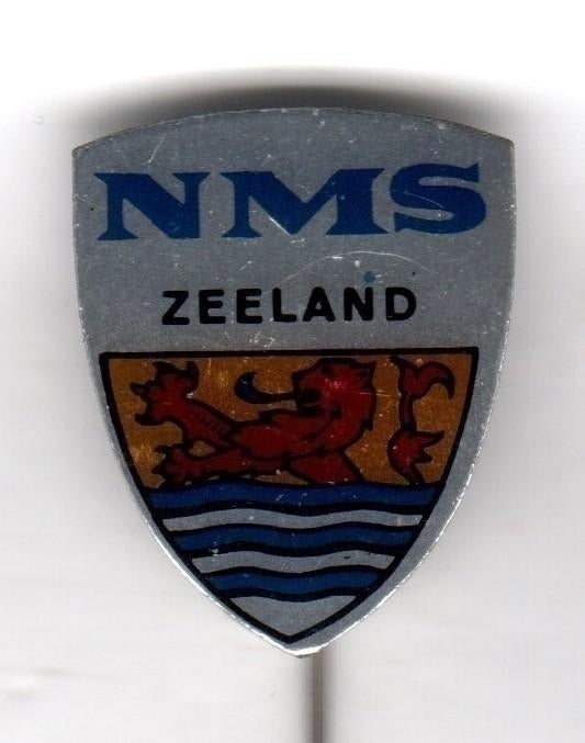 Speldje NMS WAPEN ZEELAND (A5), Verzamelen, Verzenden, Gebruikt, Overige onderwerpen