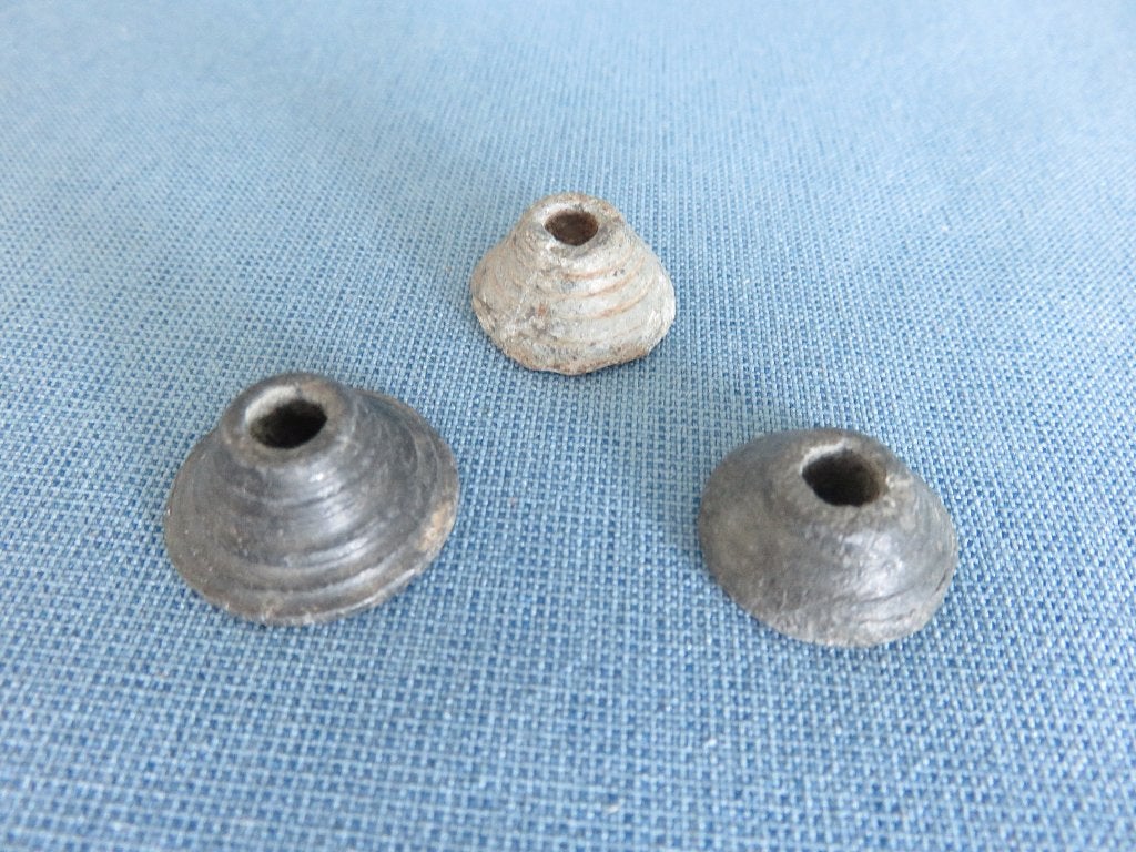 Spin gewichten in lood - 17e eeuw - bodemvondsten, Antiek en Kunst, Ophalen of Verzenden