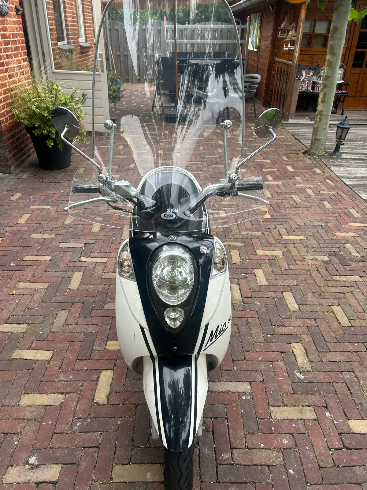 SYM Mio scooter, Gebruikt, Benzine, Maximaal 25 km/u, Ophalen