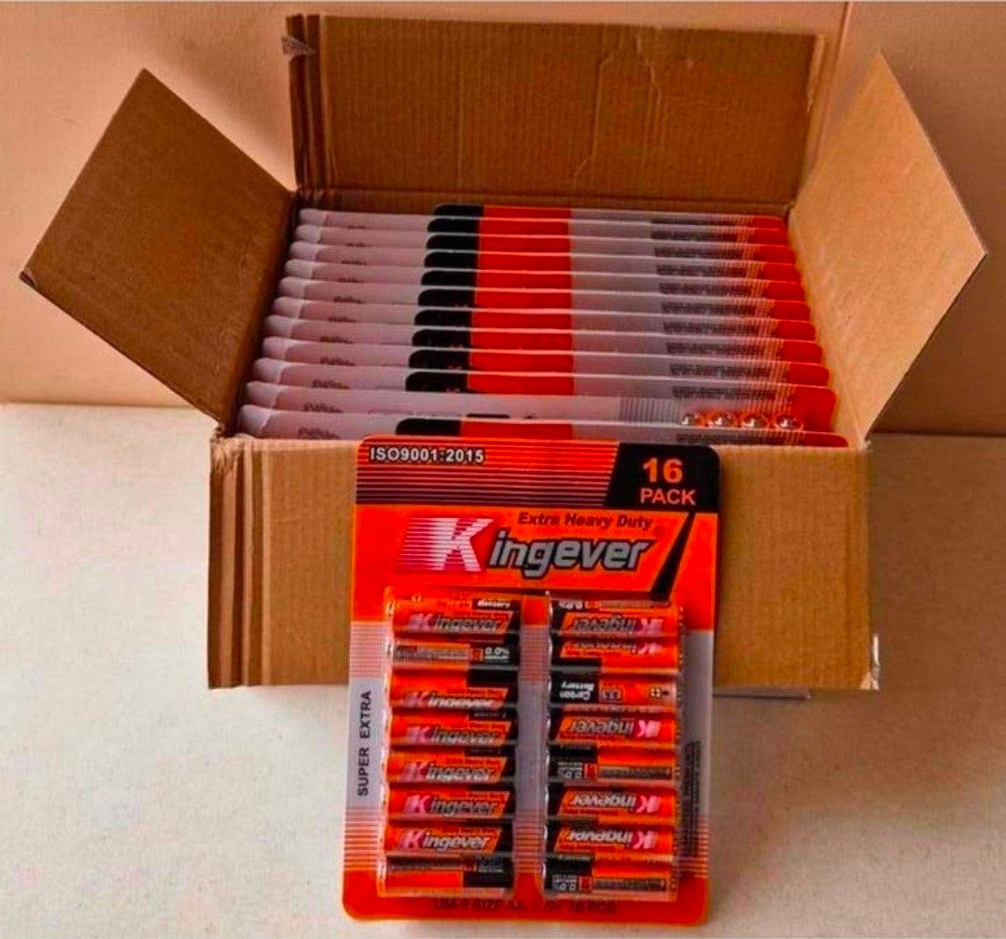 Partij batterijen AA  24 blisters a 16 stuks € 1,50 p.st., ., Nieuw, Ophalen of Verzenden, .