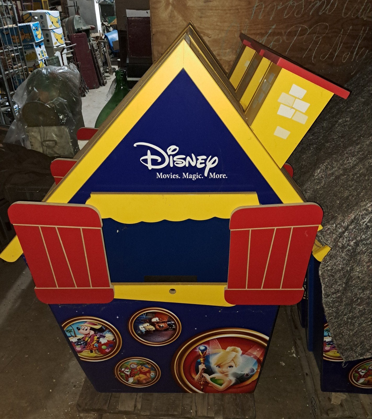 Walt Disney huisjes decoratie, Ophalen