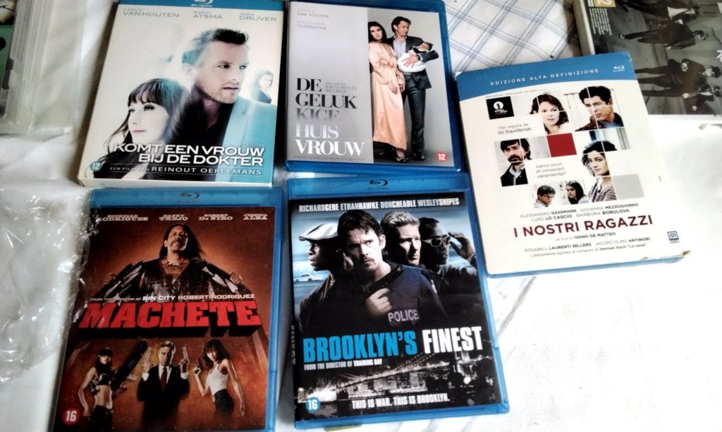 Blu-rays films Collectie stuks Movie, Ophalen, Zo goed als nieuw, Actie