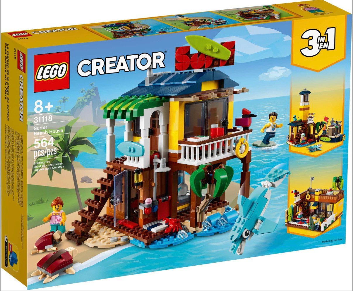 Lego 31118 - Surfer strandhuis - nieuw, Verzenden, Lego, Nieuw, Complete set