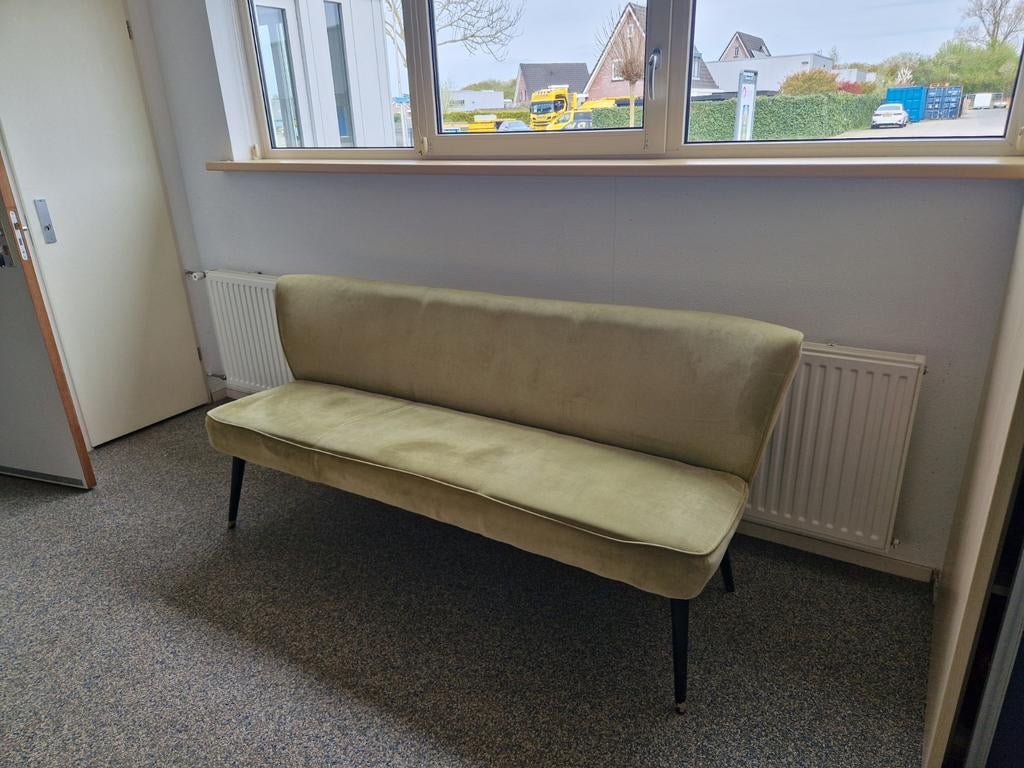 Bankje antiek of brocante, Ophalen, Driepersoons, 150 tot 200 cm