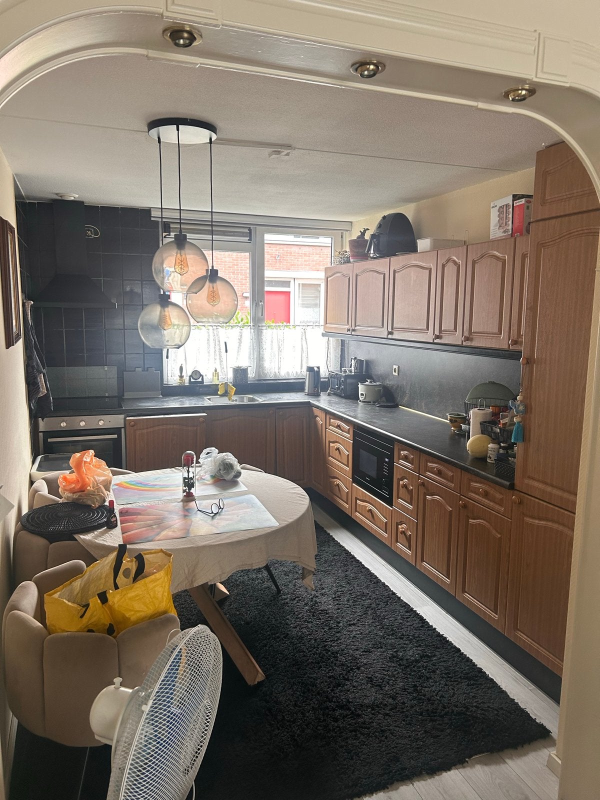 Complete keuken met inbouwapparatuur (vaatwasser 1 jaar oud), Huis en Inrichting, Keuken | Complete keukens, Ophalen, Gebruikt