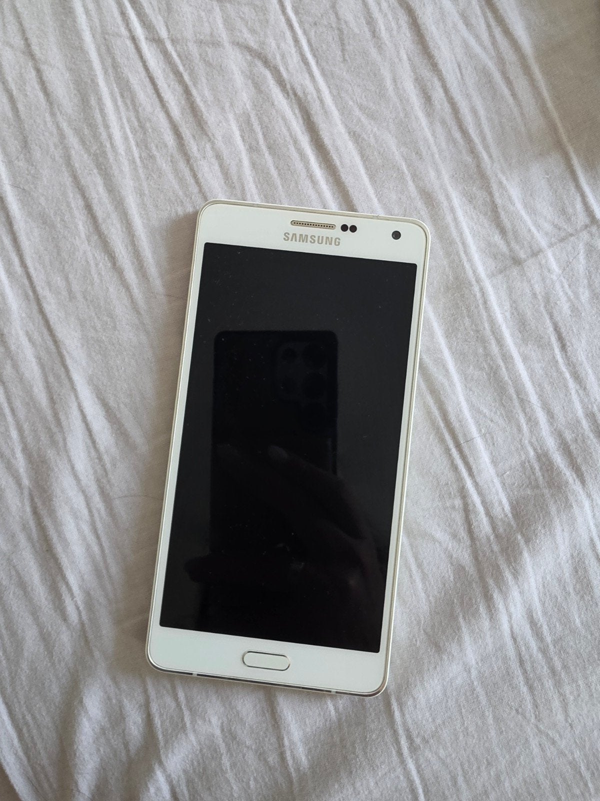 Samsung Galaxy A5 (2015) Wit - Gebruikt, Telecommunicatie, Mobiele telefoons | Samsung, Gebruikt, Wit, Touchscreen, Ophalen of Verzenden