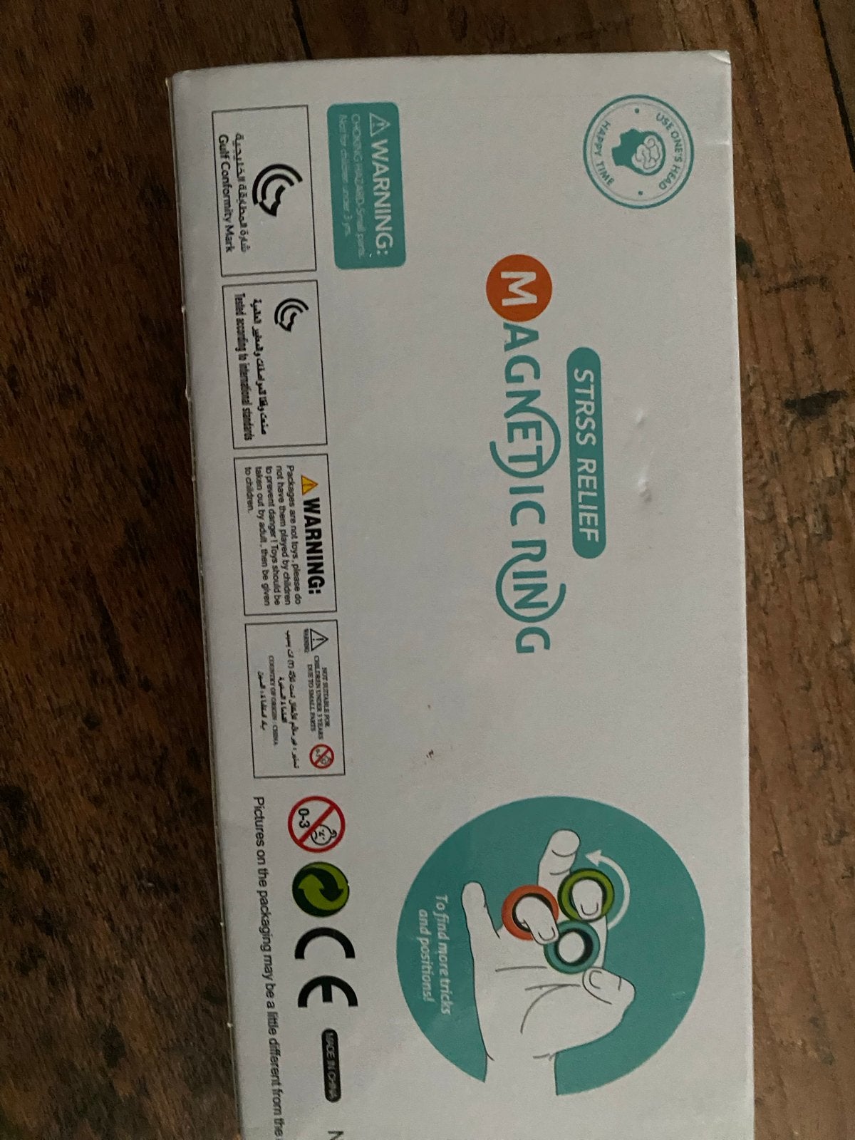 Stress Relief Magnetische Ringen - Skill Toy, Ophalen of Verzenden, Zo goed als nieuw, Jongen of Meisje