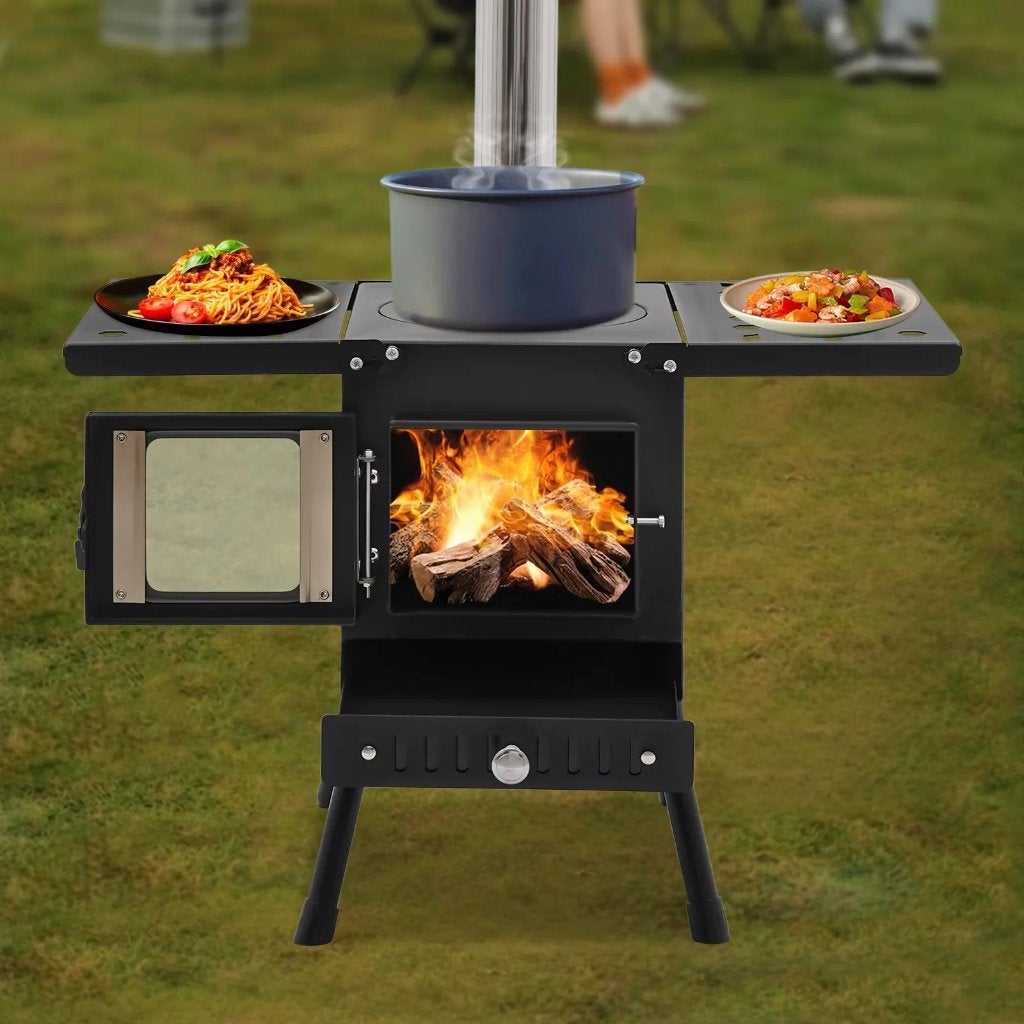 Woody Tent Kachel/Stove, Caravans en Kamperen, Outdoorsportshop, Zo goed als nieuw, Woody, Info@outdoorsportshop.nl