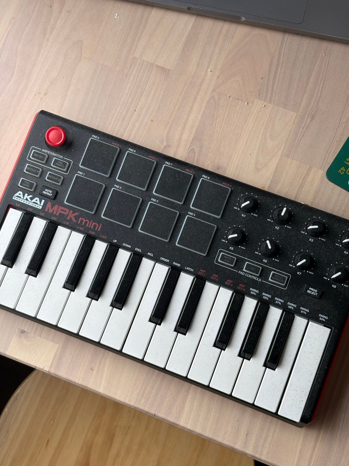 AKAI MPK Mini, Gebruikt, Overige aantallen, Aanslaggevoelig, Ophalen