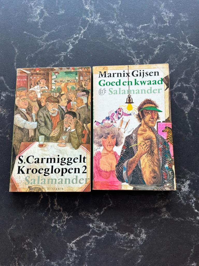 Salamander boekjes: S. Carmiggelt en Marnix Gijsen, Boeken, Literatuur, Gelezen, Nederland, Ophalen of Verzenden