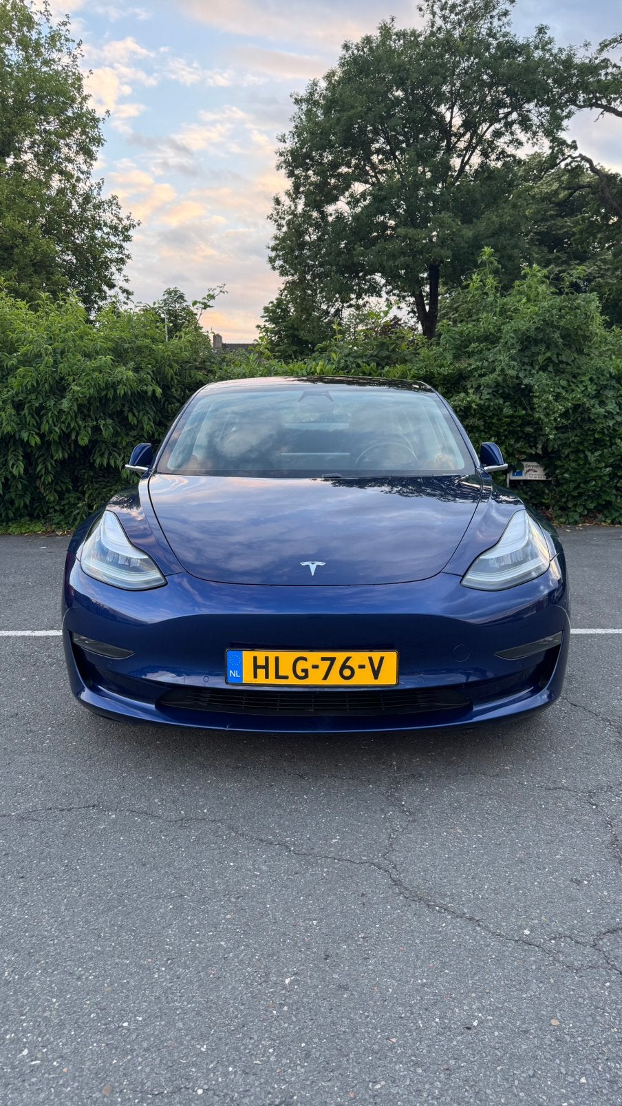 Tesla Model 3 2019 Blauw, Auto's, Tesla, Particulier, Model 3, Elektrisch, Sedan, Automaat, Geïmporteerd, Blauw, Vierwielaandrijving