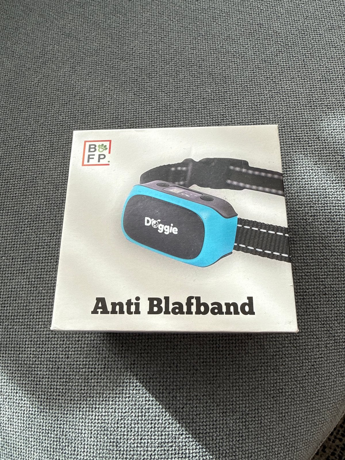 Antiblafband door trilling en geluid oplaadbaar ZGAN, Ophalen of Verzenden, Zo goed als nieuw