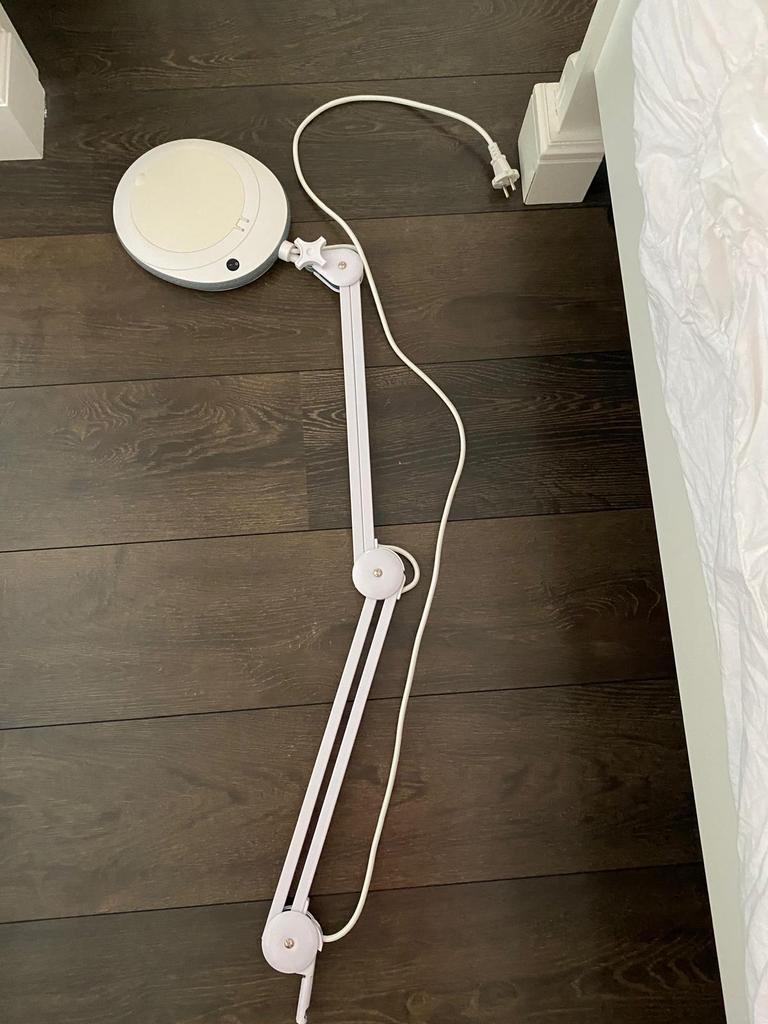 Loupelamp 48 LED Tafelmodel, Ophalen of Verzenden, Zo goed als nieuw, Loeplamp