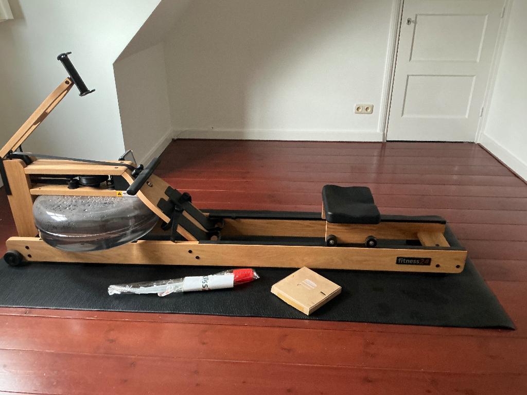 Roeimachine Waterrower, Ophalen, Zo goed als nieuw, Overige materialen, Roeitrainer