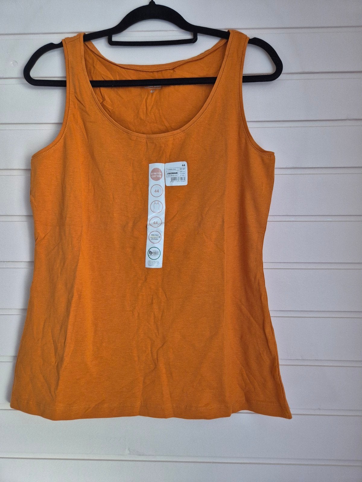 Zomers topje, Zeeman, Maat 42/44 (L), Nieuw, Oranje