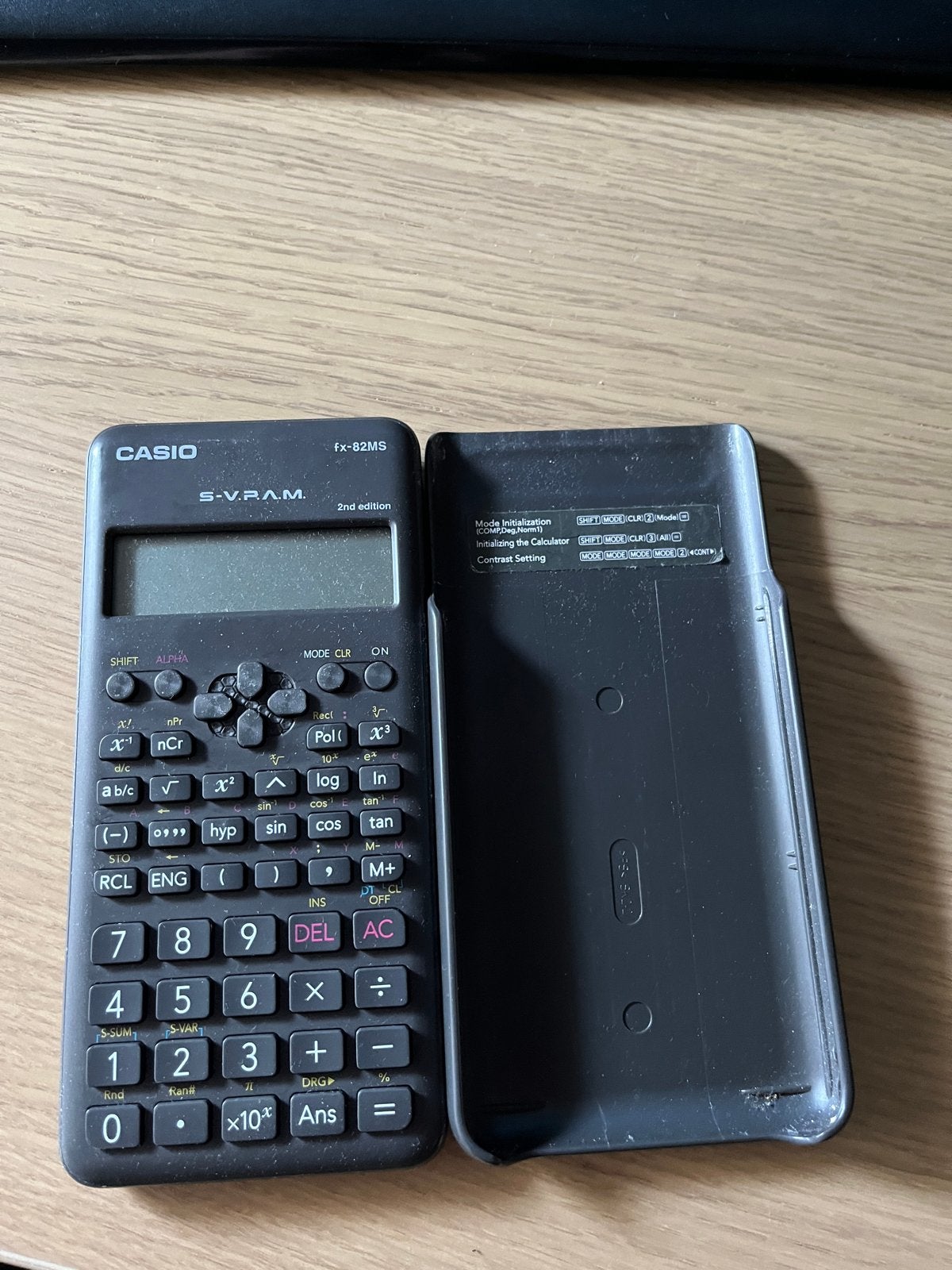 Casio fx-82MS rekenmachine, Ophalen of Verzenden, Zo goed als nieuw