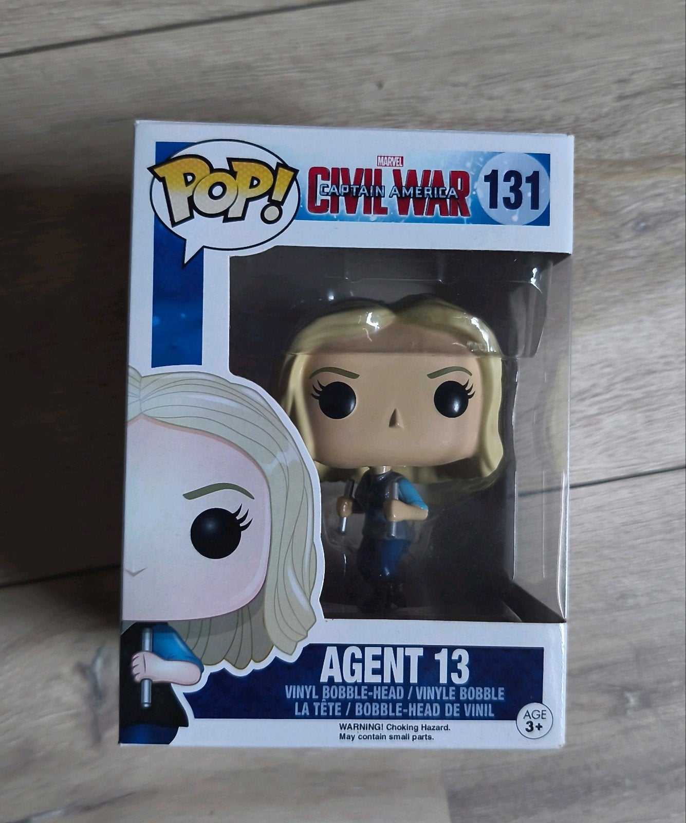 Marvel Funko pop Captain America Civil War, Agent 13, Ophalen, Nieuw