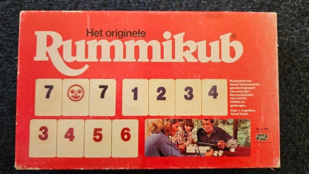 Rummikub type 290, Gebruikt, Goliath, Ophalen of Verzenden, Een of twee spelers