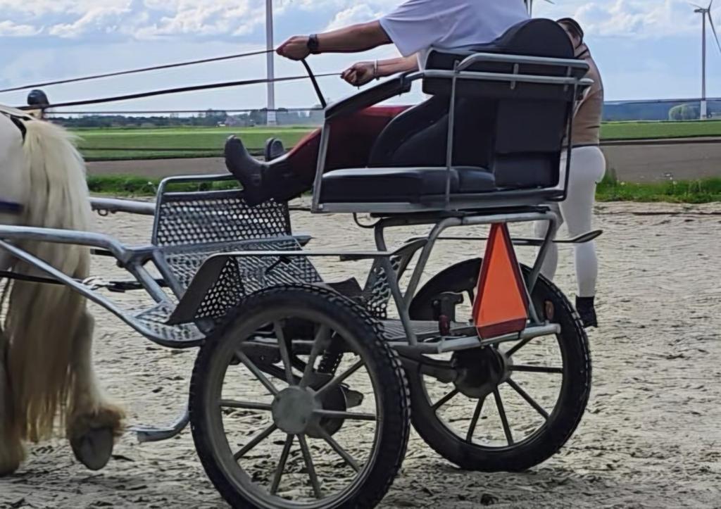 Hans van der Mee tweewielige marathon-/trainingswagen, Dieren en Toebehoren, Paard