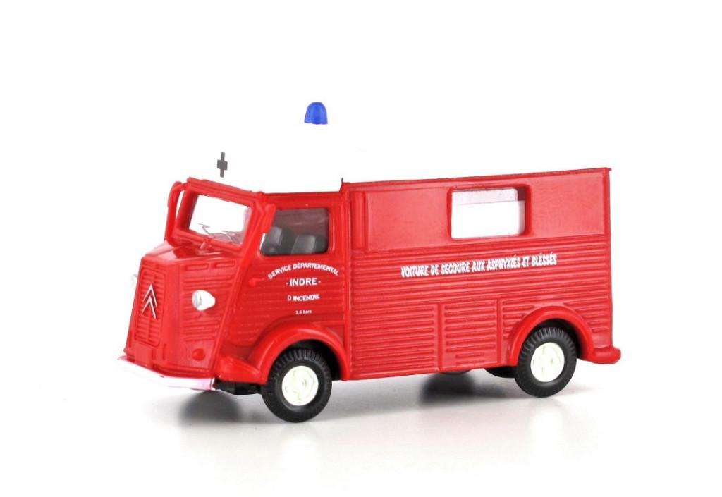 Busch 41959 - Citroën Hy ambulance in ovp, Hobby en Vrije tijd, Modeltreinen | H0, Overige merken, Gelijkstroom of Wisselstroom