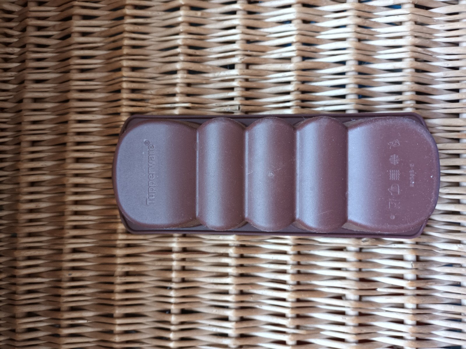Tupperware Mini Cakevormpjes - Set van 2, Bruin, Overige typen, Ophalen of Verzenden, Zo goed als nieuw